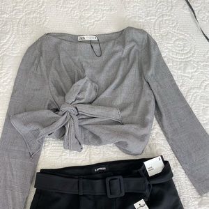Black Zara Blouse